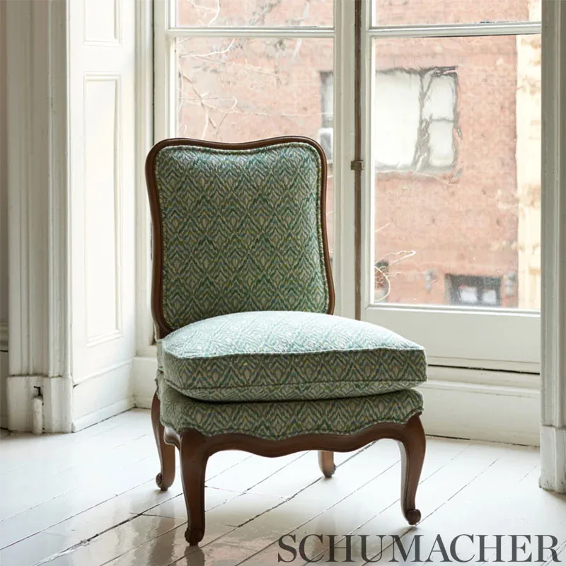 HALCYON Fabric – FUCHSIA | Schumacher | Wallpaper Twins HALCYON fabric FUCHSIA color by Schumacher