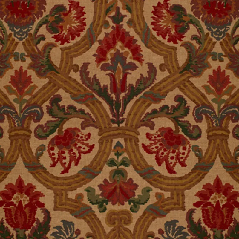 HALSTEAD fabric SAND color by Schumacher
