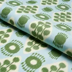 HAMILTON IKAT Fabric – BLUE AND LEAF | Schumacher | Wallpape HAMILTON IKAT fabric BLUE AND LEAF color by Schumacher