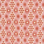 HAMILTON IKAT Fabric – PINK AND TANGERINE | Schumacher | Wal HAMILTON IKAT fabric PINK AND TANGERINE color by Schumacher