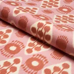 HAMILTON IKAT Fabric – PINK AND TANGERINE | Schumacher | Wal HAMILTON IKAT fabric PINK AND TANGERINE color by Schumacher