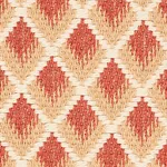 HAMMERICK DIAMOND fabric CLAY color by Schumacher