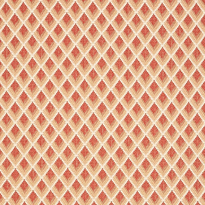 HAMMERICK DIAMOND fabric CLAY color by Schumacher