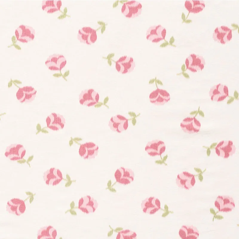HANAKO IKAT fabric ROSE color by Schumacher