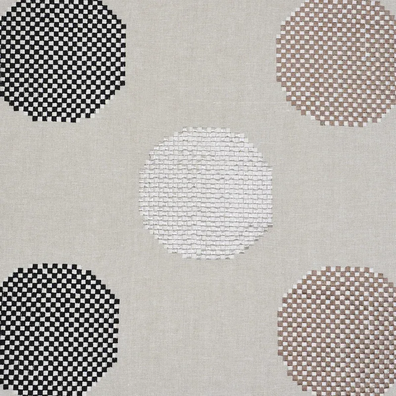 Hansen Embroidery fabric NEUTRAL color by Schumacher