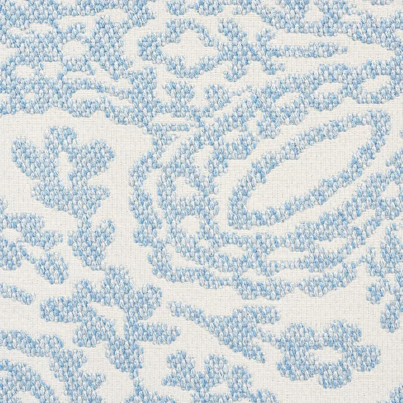 HARDWICK Fabric – SKY | Schumacher | Wallpaper Twins HARDWICK fabric SKY color by Schumacher