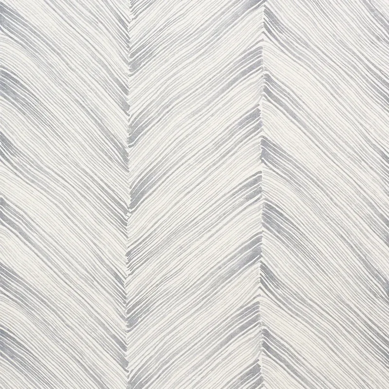 HARMONY fabric SILVER color by Schumacher