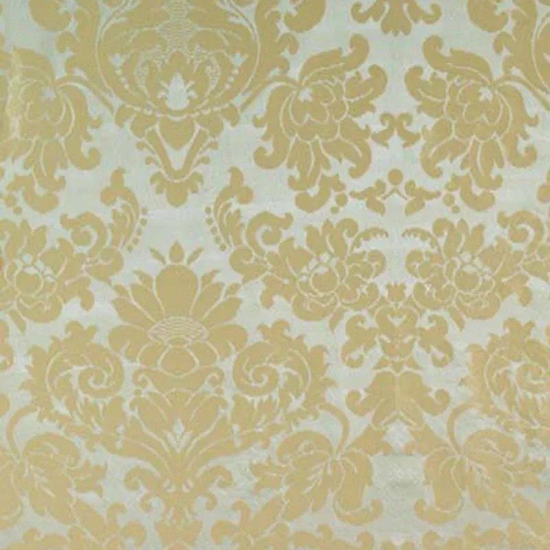 HATFIELD SILK DAMASK fabric MINERAL color by Schumacher