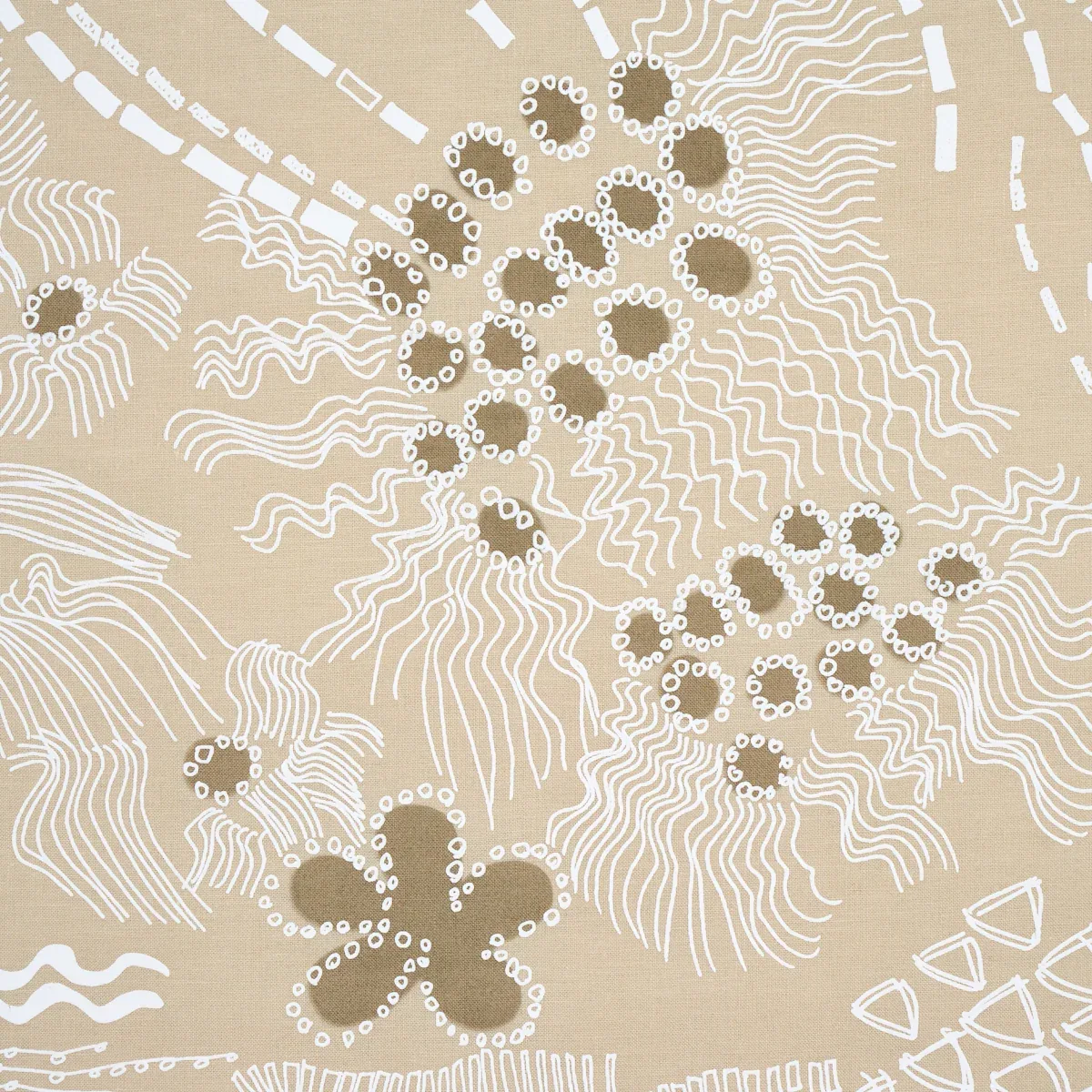 HAVEN fabric LIGHT NEUTRAL color by Schumacher