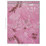 HAVEN Fabric – PINK AND MAROON | Schumacher | Wallpaper Twin HAVEN fabric PINK AND MAROON color by Schumacher