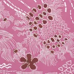 HAVEN Fabric – PINK AND MAROON | Schumacher | Wallpaper Twin HAVEN fabric PINK AND MAROON color by Schumacher