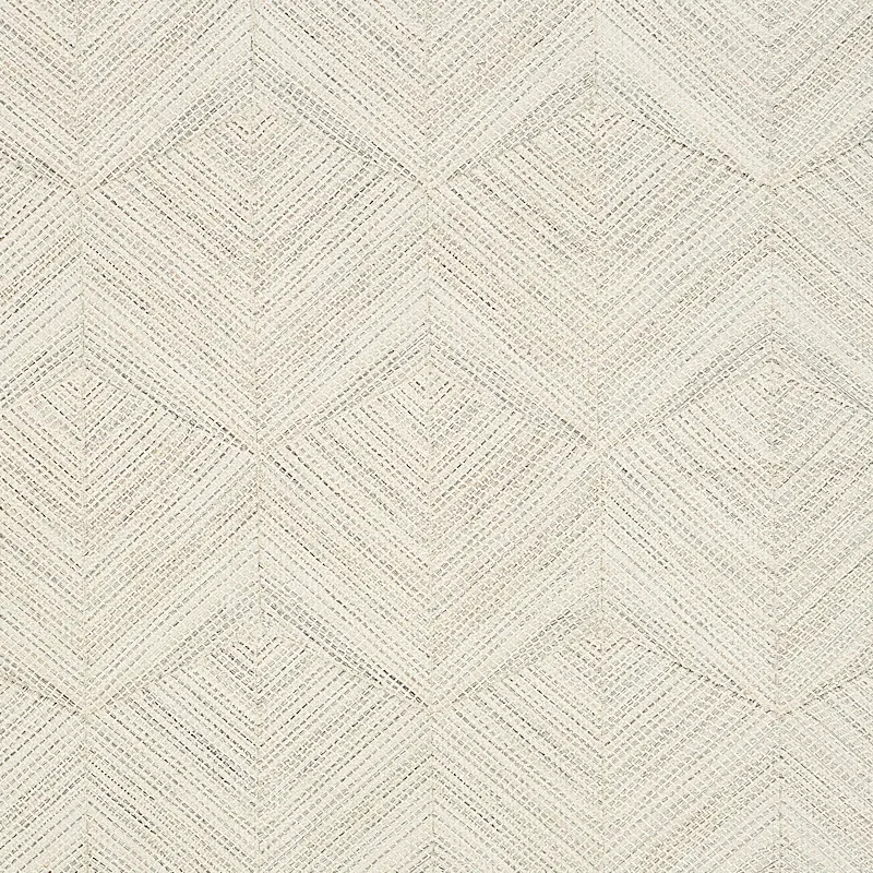 Heceta Embroidery fabric NATURAL color by Schumacher