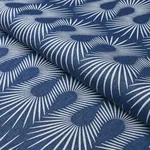 HEDGEHOG fabric DENIM WHITE color by Schumacher