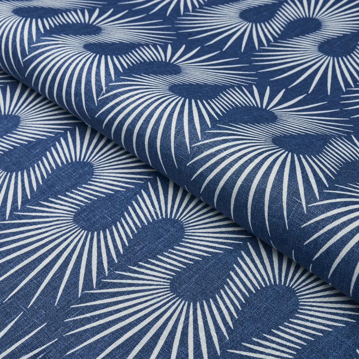 HEDGEHOG fabric DENIM WHITE color by Schumacher