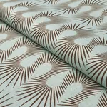 HEDGEHOG Fabric – DUCK EGG BROWN | Schumacher | Wallpaper Tw HEDGEHOG fabric DUCK EGG BROWN color by Schumacher