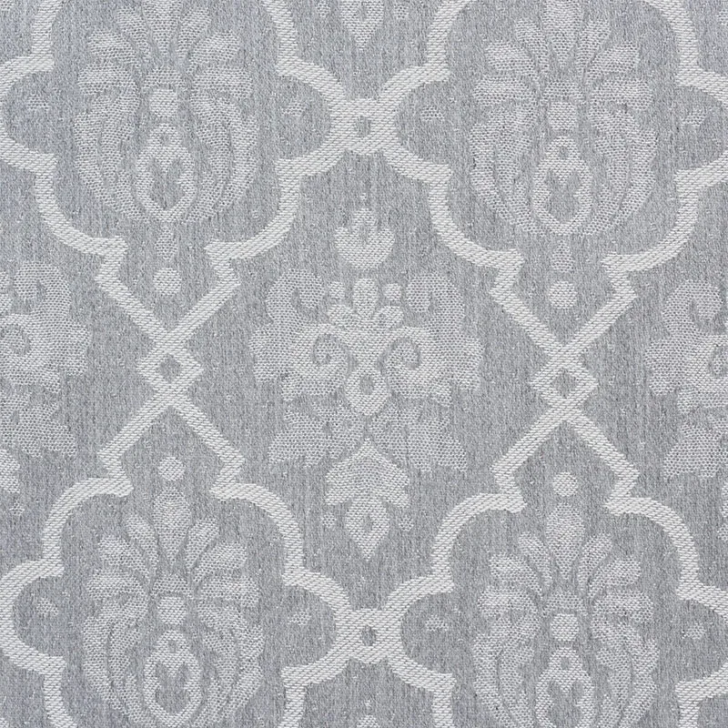 HEDGEROW TRELLIS INDOOR/OUTDOOR fabric GREY color by Schumacher