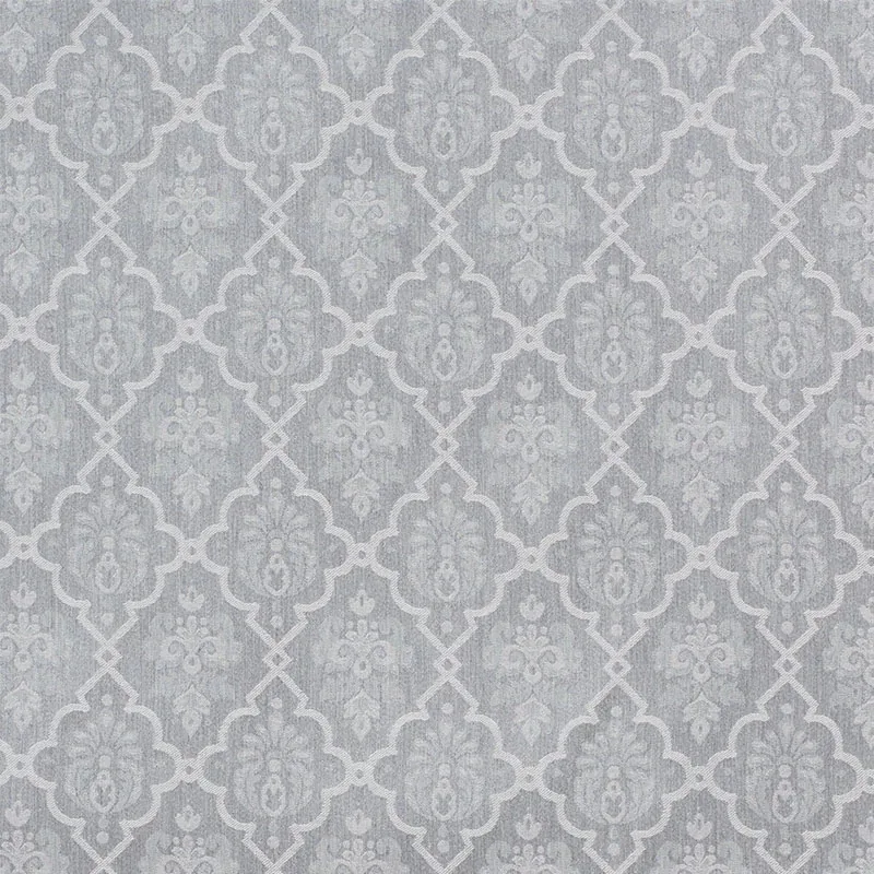 HEDGEROW TRELLIS INDOOR/OUTDOOR fabric GREY color by Schumacher