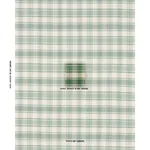 HEIDI PLAID Fabric – LEAF | Schumacher | Wallpaper Twins HEIDI PLAID fabric LEAF color by Schumacher