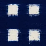 HEIHO IKAT Fabric – INDIGO | Schumacher | Wallpaper Twins HEIHO IKAT fabric INDIGO color by Schumacher