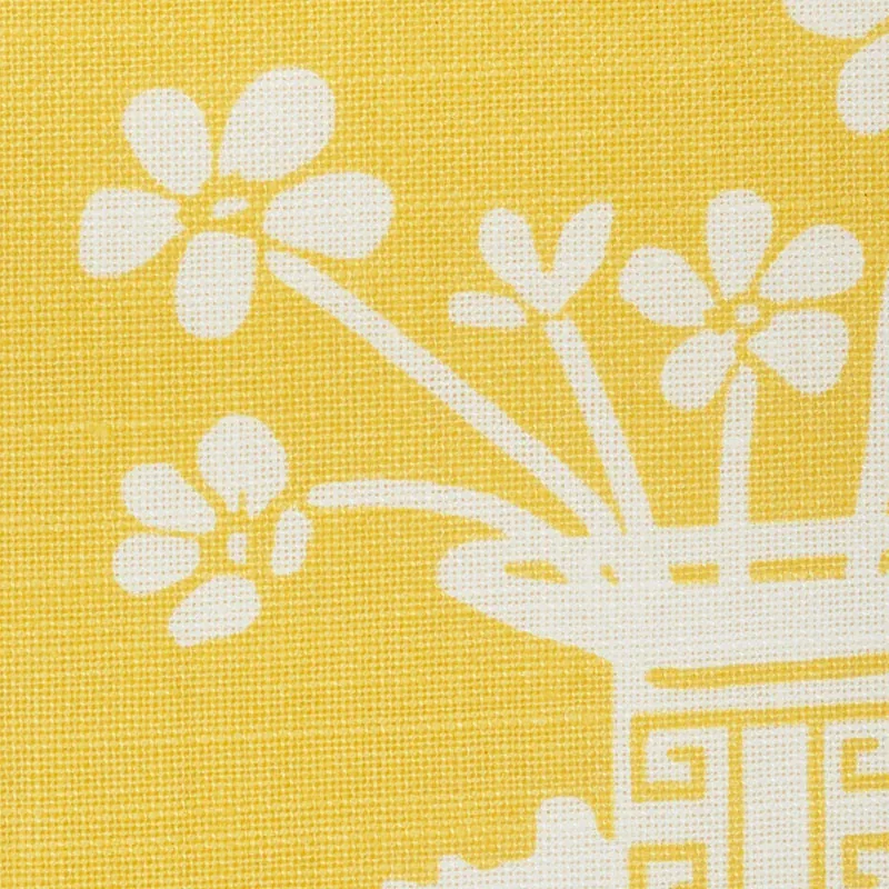HELLENE Fabric – YELLOW | Schumacher | Wallpaper Twins HELLENE fabric YELLOW color by Schumacher