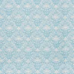Hendrix Embroidery Fabric – BLUE | Schumacher | Wallpaper Tw Hendrix Embroidery fabric BLUE color by Schumacher