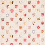 HERALDIC fabric SPREZZATURA color by Schumacher