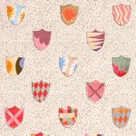 HERALDIC fabric SPREZZATURA color by Schumacher