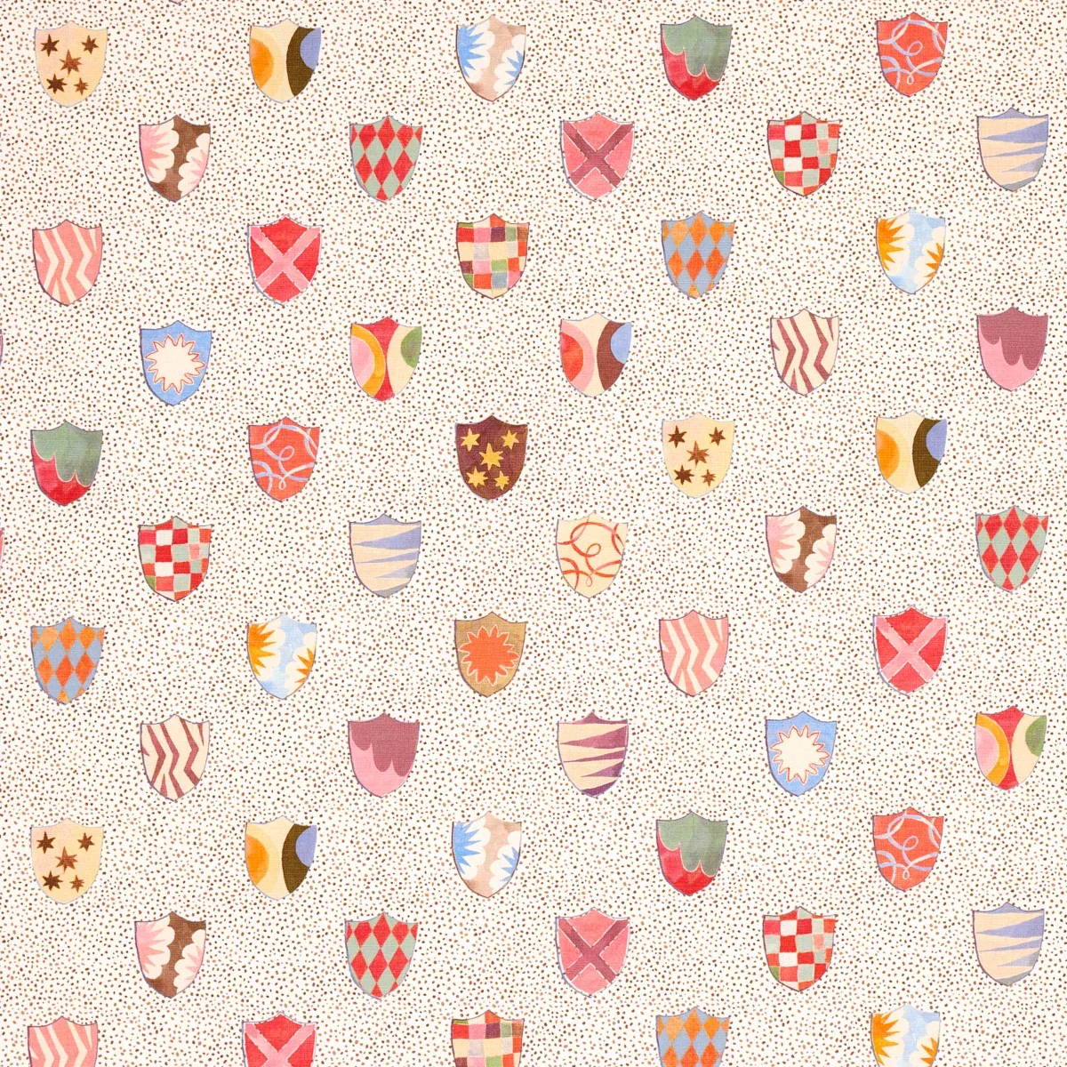 HERALDIC fabric SPREZZATURA color by Schumacher