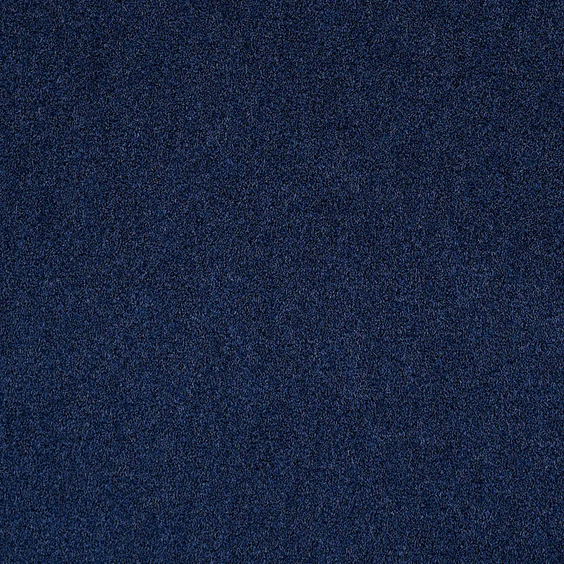 HERMINE VIRGIN WOOL fabric BLUE color by Schumacher