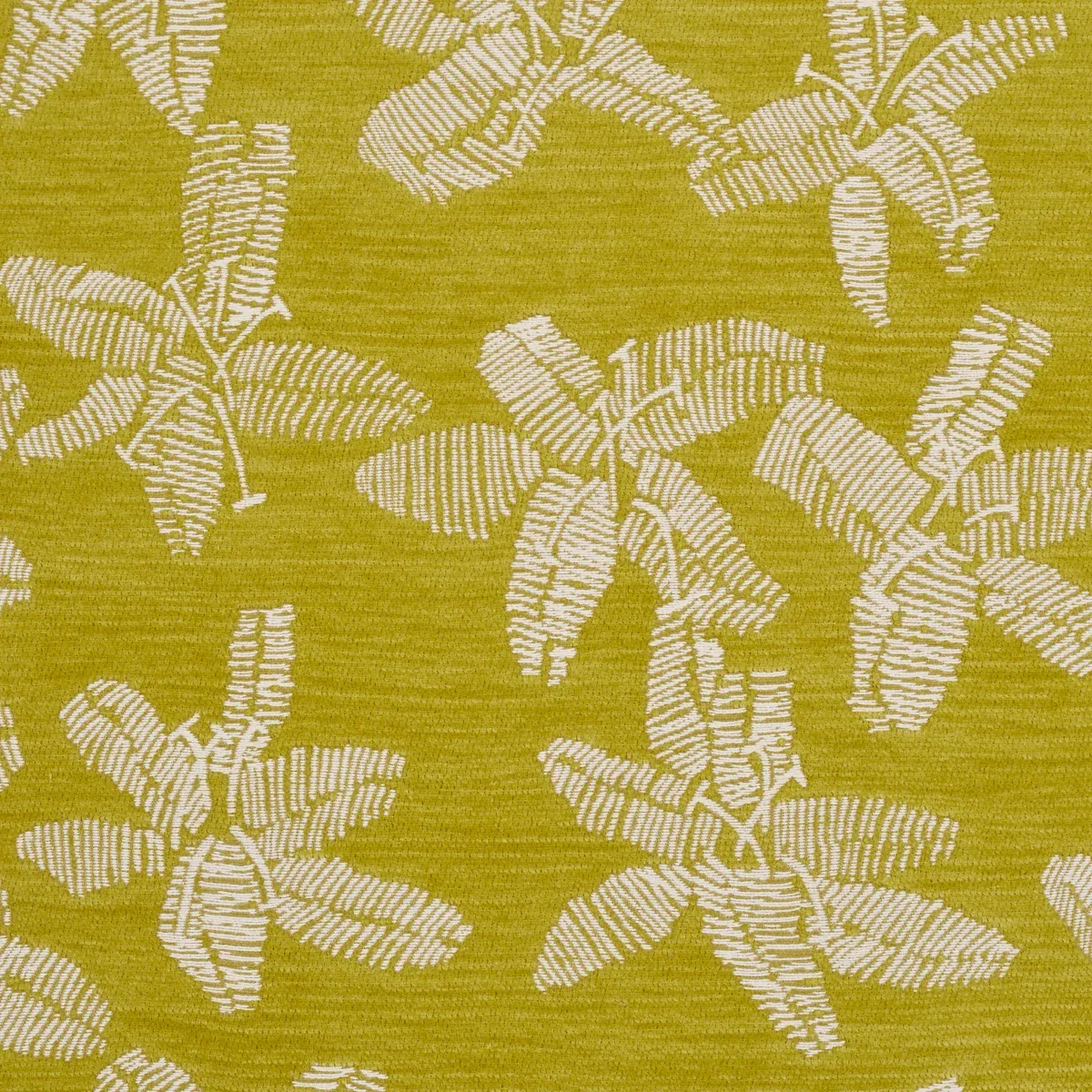 HIBISCUS Fabric – CITRON VERT | Schumacher | Wallpaper Twins HIBISCUS fabric CITRON VERT color by Schumacher