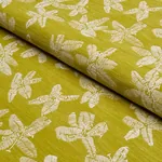 HIBISCUS Fabric – CITRON VERT | Schumacher | Wallpaper Twins HIBISCUS fabric CITRON VERT color by Schumacher