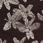 HIBISCUS fabric PLUM color by Schumacher