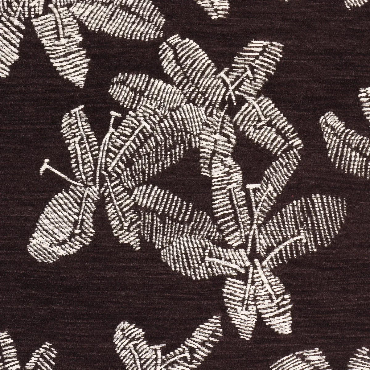 HIBISCUS fabric PLUM color by Schumacher