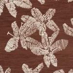 HIBISCUS fabric TEAK color by Schumacher