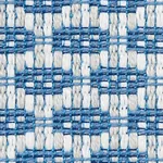 HICKOX INDOOR/OUTDOOR fabric BLUE color by Schumacher
