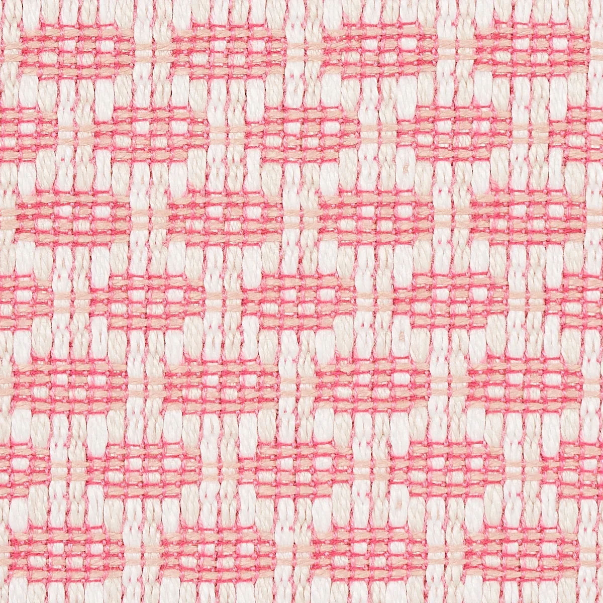 HICKOX INDOOR/OUTDOOR fabric CORAL color by Schumacher