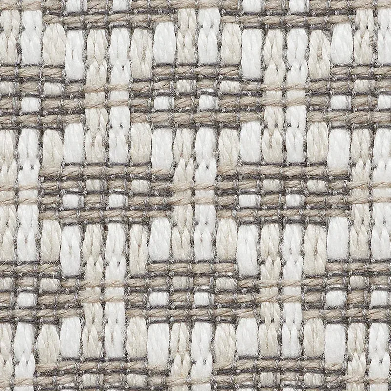 HICKOX INDOOR/OUTDOOR fabric NATURAL color by Schumacher