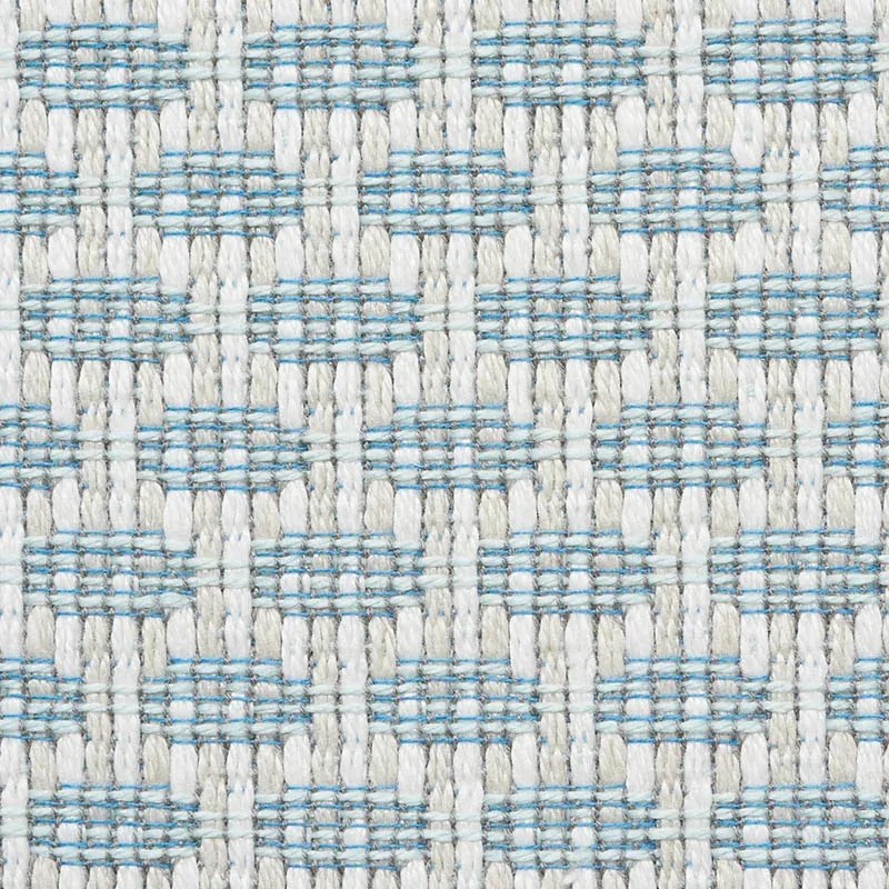 HICKOX INDOOR/OUTDOOR fabric SKY color by Schumacher