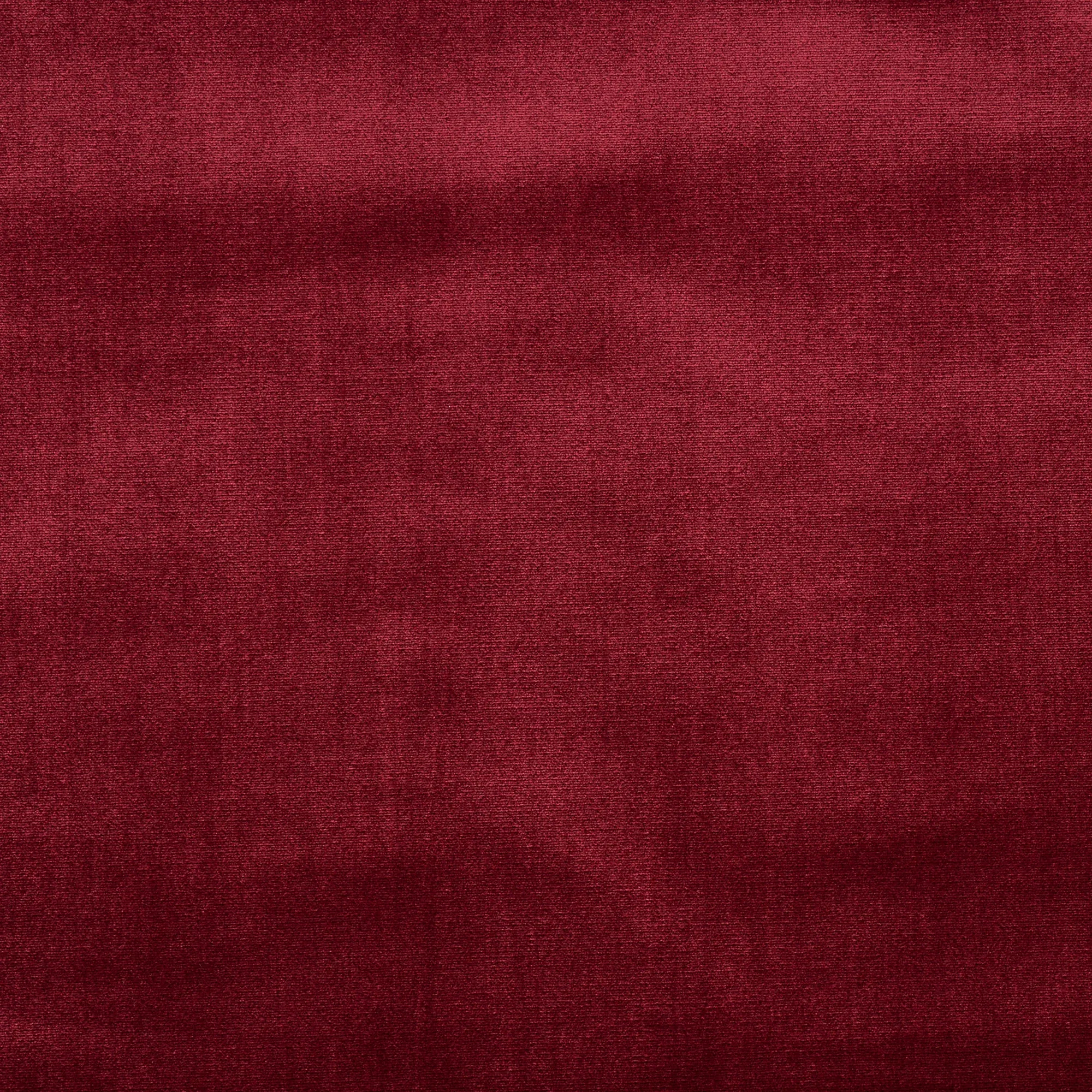 HIGH PERFORMANCE SILK VELVET fabric MERLOT color by Schumacher