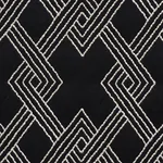 HIX Fabric – EBONY | Schumacher | Wallpaper Twins HIX fabric EBONY color by Schumacher