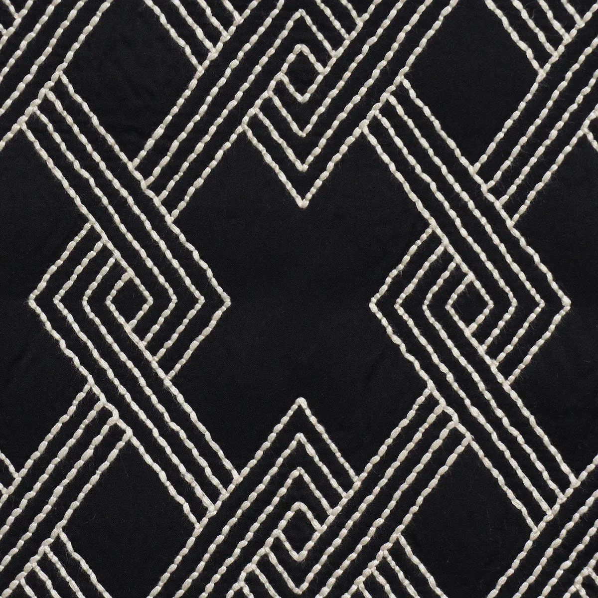 HIX Fabric – EBONY | Schumacher | Wallpaper Twins HIX fabric EBONY color by Schumacher
