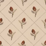 HOLDEN HAND PRINT Fabric – FLAX | Schumacher | Wallpaper Twi HOLDEN HAND PRINT fabric FLAX color by Schumacher