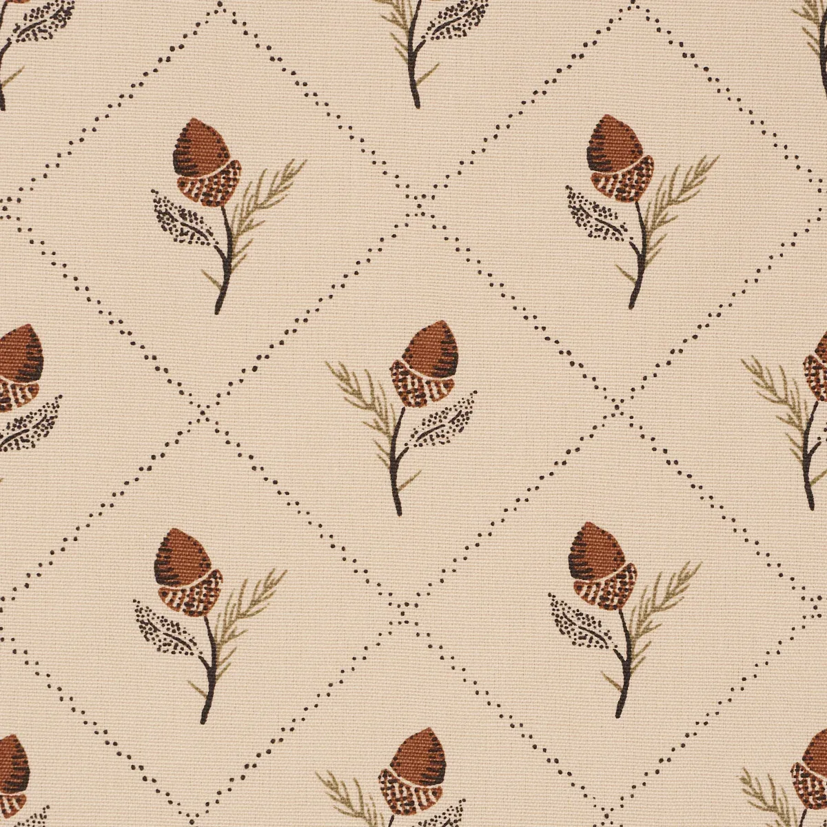 HOLDEN HAND PRINT Fabric – FLAX | Schumacher | Wallpaper Twi HOLDEN HAND PRINT fabric FLAX color by Schumacher