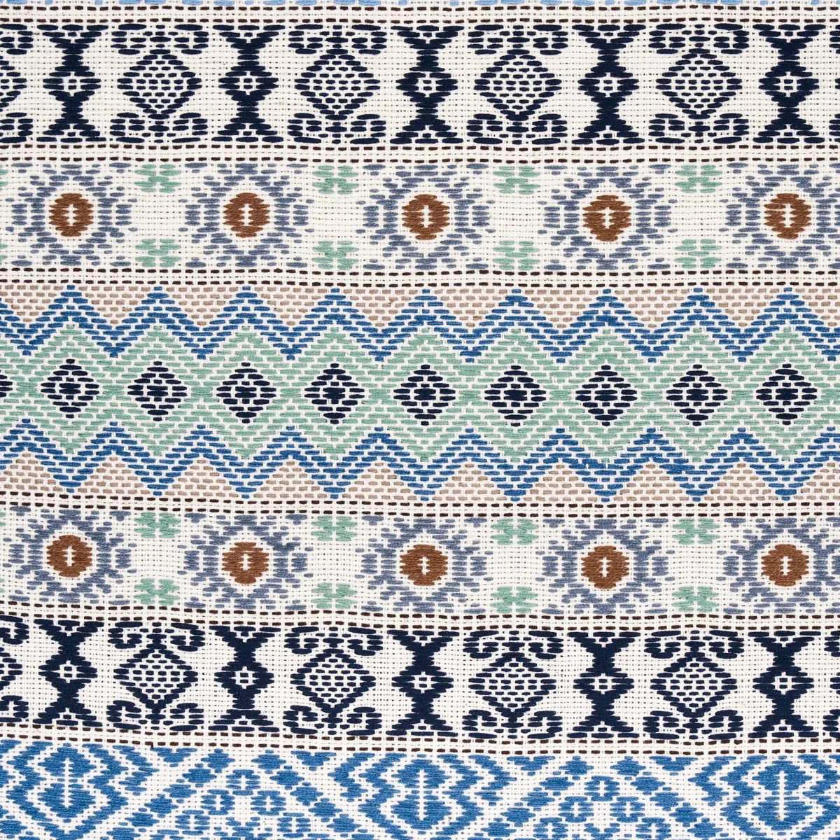 HOLMUL HAND WOVEN Fabric – BLUE | Schumacher | Wallpaper Twi HOLMUL HAND WOVEN fabric BLUE color by Schumacher