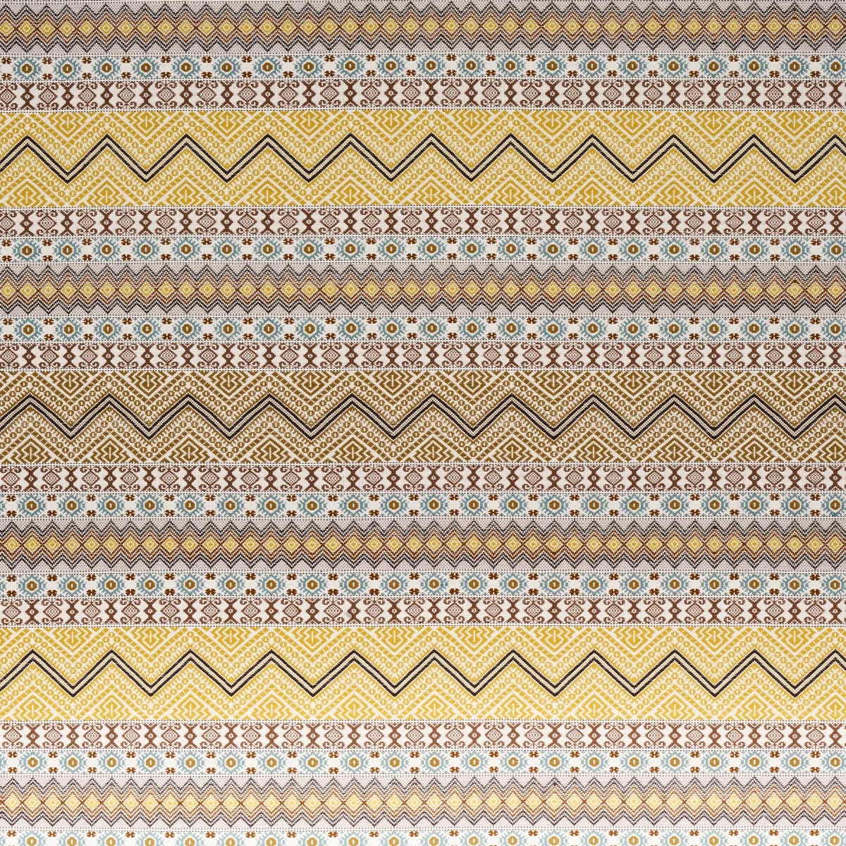HOLMUL HAND WOVEN fabric OCHRE color by Schumacher
