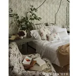 HORST STRIPE Fabric – GRISAILLE | Schumacher | Wallpaper Twi HORST STRIPE fabric GRISAILLE color by Schumacher