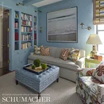 HOTHOUSE FLOWERS fabric SPARK color by Schumacher