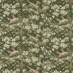 HOUND MEADOW Fabric – FOREST | Schumacher | Wallpaper Twins HOUND MEADOW fabric FOREST color by Schumacher