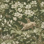 HOUND MEADOW Fabric – FOREST | Schumacher | Wallpaper Twins HOUND MEADOW fabric FOREST color by Schumacher