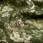 HOUND MEADOW Fabric – FOREST | Schumacher | Wallpaper Twins HOUND MEADOW fabric FOREST color by Schumacher